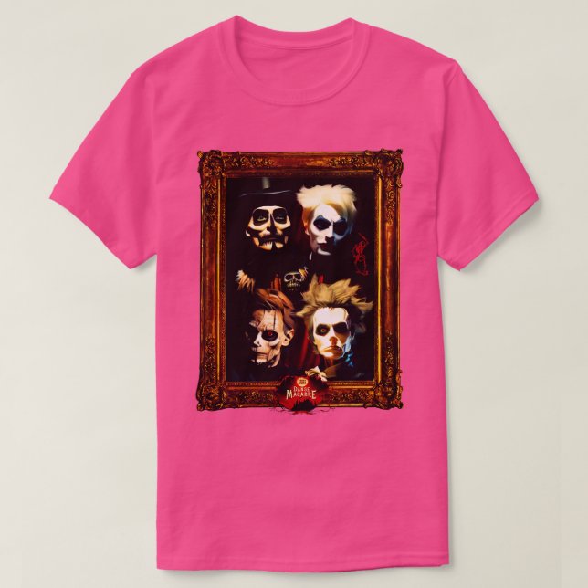 Camiseta Retrato DANSE MACABRE (Diseño del anverso)