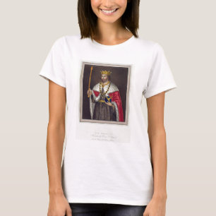 Camiseta Retrato de 1284-1327) fundadores de rey Edward II