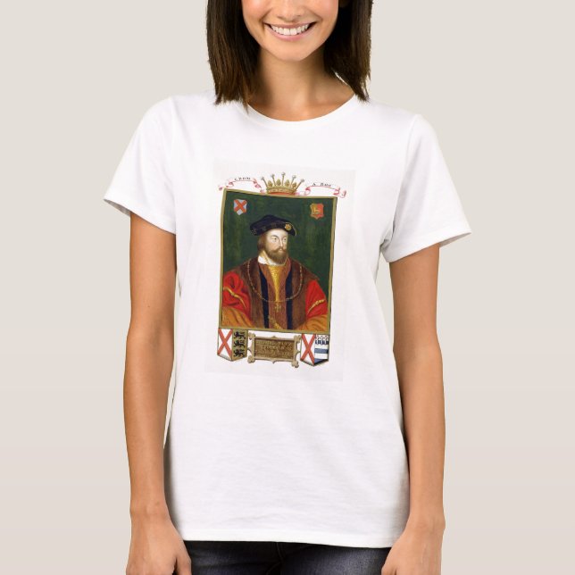 Camiseta Retrato de 1513-37) señores Offal de Thomas (Anverso)