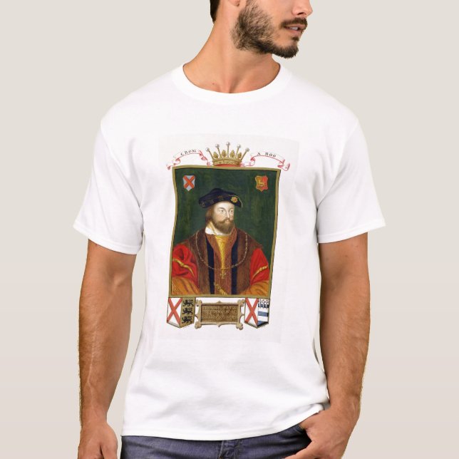 Camiseta Retrato de 1513-37) señores Offal de Thomas (Anverso)