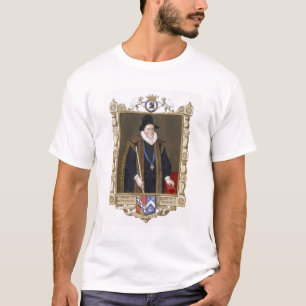 Camiseta Retrato de 1536-1608) 1ros barones de Thomas