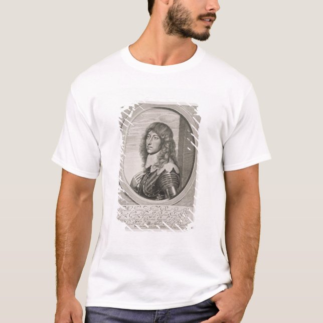 Camiseta Retrato de 1619-82) cuentas Palatine de príncipe (Anverso)