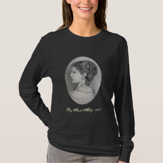 Camiseta Retrato de Abby, por tía Abby, 1876