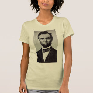 Camiseta Retrato de Abe Lincoln 2
