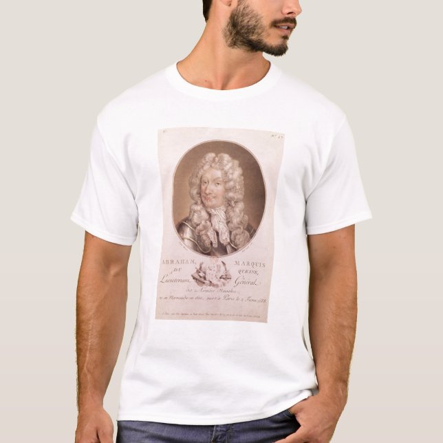 Camiseta Retrato de Abraham Duquesne (Anverso)