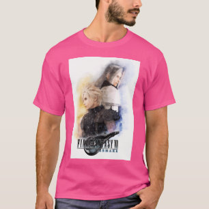 Camiseta Retrato De Acuarela De Escándalo De Nube Y Sephiro