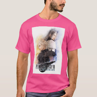 Camiseta Retrato De Acuarela De Escándalo De Nube Y Sephiro