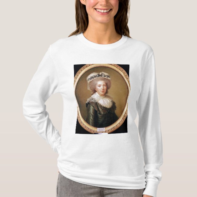 Camiseta Retrato de Adelaide de Francia 1791 (Anverso)