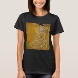 Camiseta Retrato de Adele Bloch-Bauer I por Gustav Klimt<br><div class="desc">Retrato de Adele Bloch-Bauer I (1903-1907) por Gustav Klimt es un retrato de arte fino de la época victoriana. Retrato de Adele Bloch-Bauer I es también conocido como La Dama en el Oro o la Mujer en el Oro. El retrato muestra a Adele Bloch-Bauer sentado en una silla dorada frente...</div>