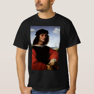 Camiseta Retrato de Agnolo Doni por Rafael Sanzio