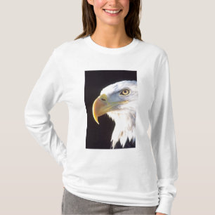 Camiseta Retrato de águila calva, Haliaeetus leucocephalus,