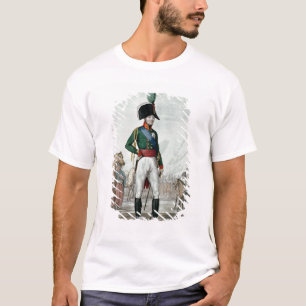 Camiseta Retrato de Alejandro I Pavlovich con su ejército