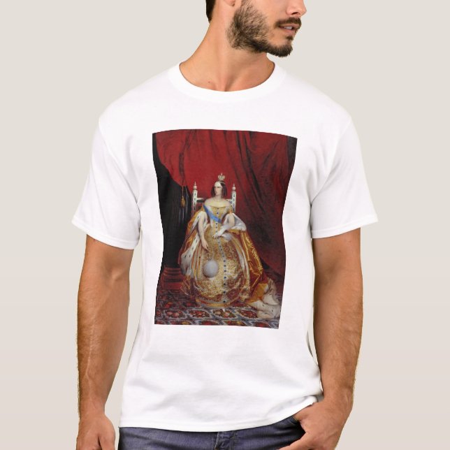 Camiseta Retrato de Alexandra FyodorovnaI (Anverso)