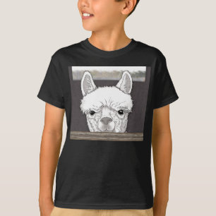 Camiseta Retrato de Alpaca