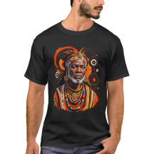 Retrato de Anciano Espiritual Africano | Ancestral