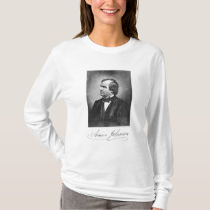 Camiseta Retrato de Andrew Johnson