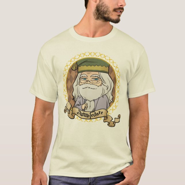 Camiseta Retrato de Anime Dumbledore (Anverso)