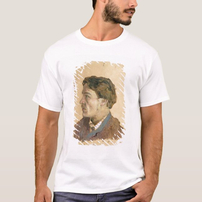 Camiseta Retrato de Antón Chekhov (Anverso)