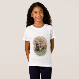 camiseta - Retrato de ardilla