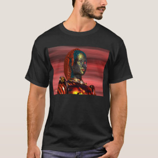 CAMISETA RETRATO DE ARES/CYBORG EN SOL