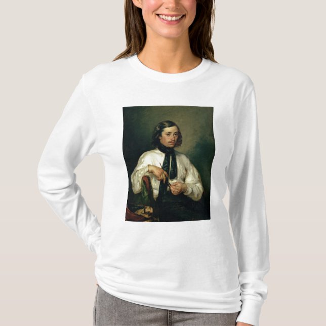 Camiseta Retrato de Armand Ono, conocido como el hombre con (Anverso)