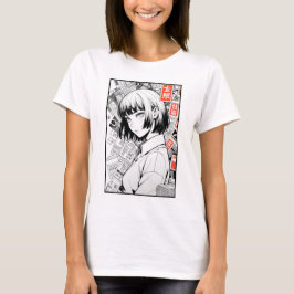 Camiseta Retrato de arte de Manga