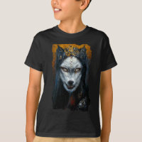 Retrato de arte digital de un Werewolf