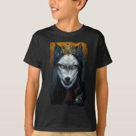 Camiseta Retrato de arte digital de un Werewolf