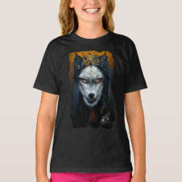 Camiseta Retrato de arte digital de un Werewolf