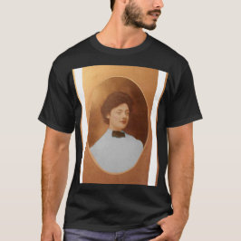 Camiseta Retrato de arte fino de Clara Sage Talla Johnson 1