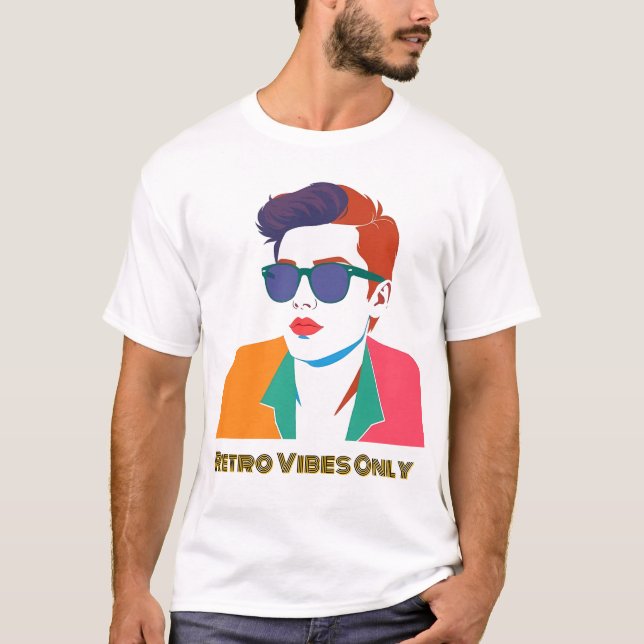 Camiseta Retrato de arte pop de Guay (Anverso)