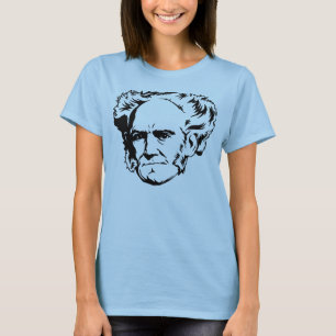 Camiseta Retrato de Arthur Schopenhauer