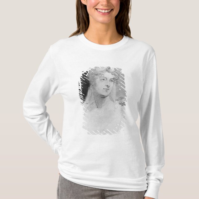 Camiseta Retrato de Augusta Leigh (Anverso)
