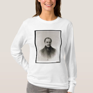 Camiseta Retrato de Auguste Comte, filósofo francés
