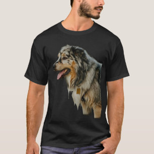 Camiseta Retrato de Aussie Trailside