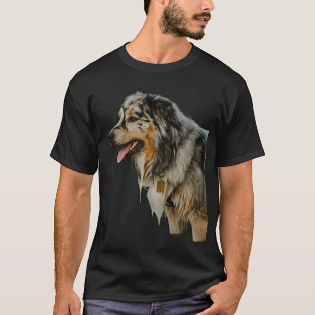 Camiseta Retrato de Aussie Trailside (Anverso)