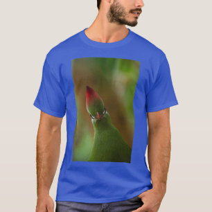 Camiseta Retrato de aves de Fischers Turaco