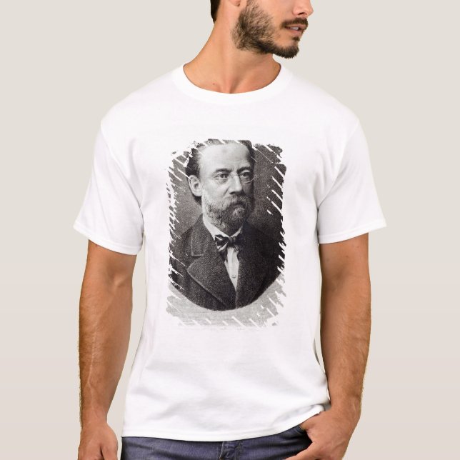 Camiseta Retrato de Bedrich Smetana (Anverso)
