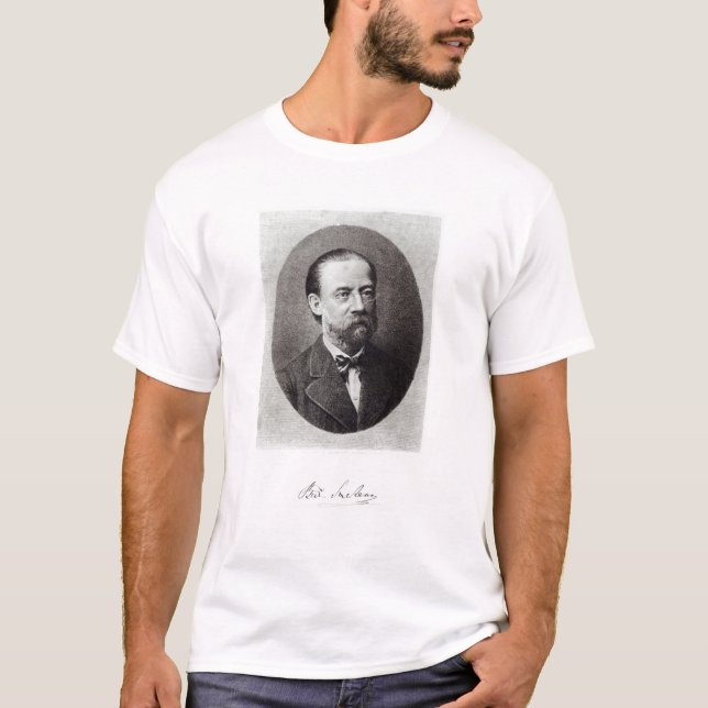 Camiseta Retrato de Bedrich Smetana (Anverso)