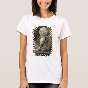 Camiseta Retrato de Benjamin Franklin, grabado por Thomas