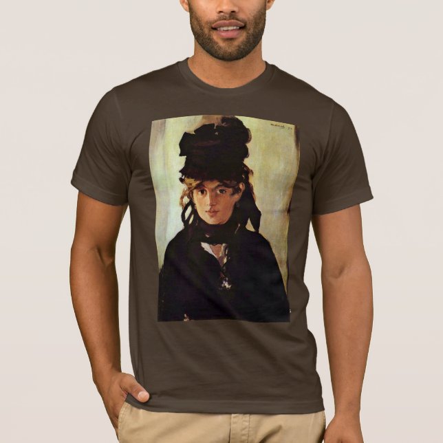 Camiseta Retrato de Berthe Morisot (Anverso)