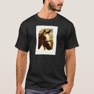 Camiseta Retrato de caballo