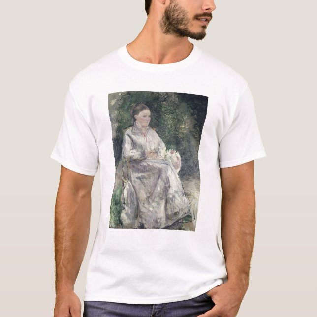 Camiseta Retrato de Camille Pissarro el | de Julia Velay, (Anverso)