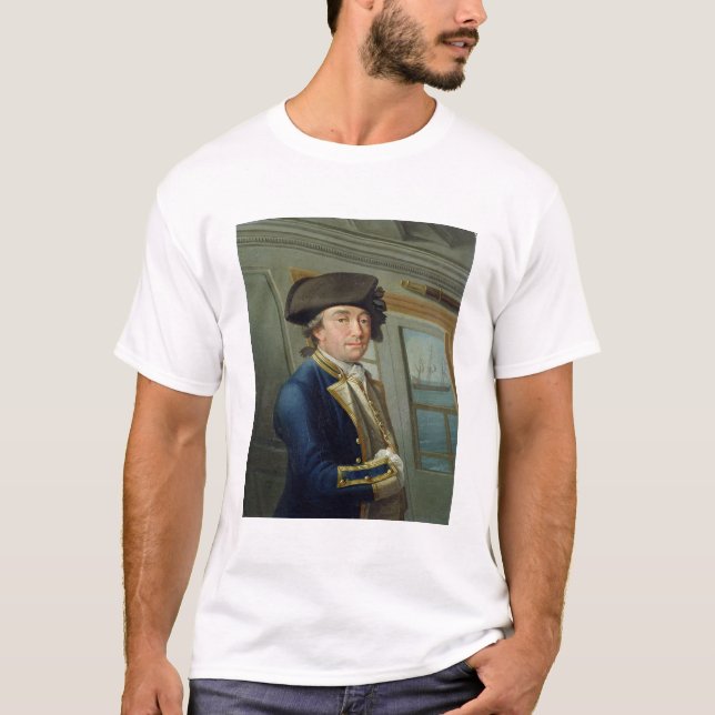 Camiseta Retrato de capitán Guillermo Locker (1731-1800) (Anverso)