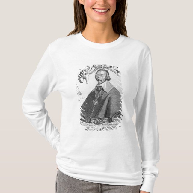 Camiseta Retrato de Cardinal de Richelieu (Anverso)