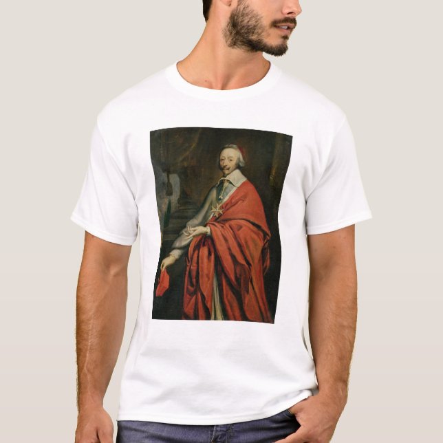 Camiseta Retrato de Cardinal de Richelieu (Anverso)