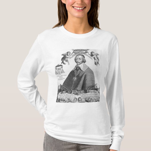 Camiseta Retrato de Cardinal de Richelieu (Anverso)
