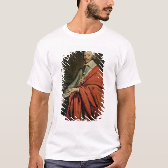 Camiseta Retrato de Cardinal de Richelieu (Anverso)