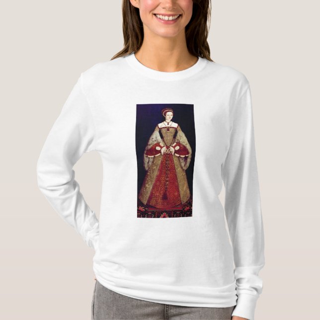 Camiseta Retrato de Catherine Parr, 1545 (Anverso)