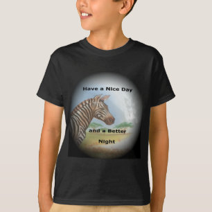 Camiseta Retrato de cebra, Amboseli: el espíritu de la saba